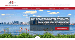 Desktop Screenshot of hosteltoronto.com